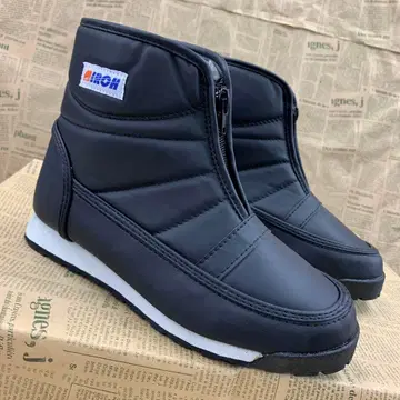 새상품 여성용 L 사이즈 보아 안감 F 가죽 숏부츠 블랙 5930