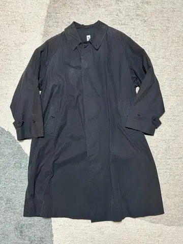 LECHOPPE LE / 엘이 발라 컬러 코트 19aw NAVY