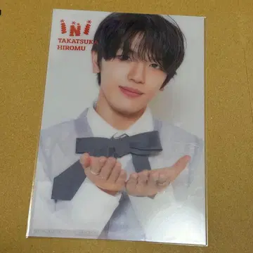 INI 타카츠카 히로무 라포네 스토어 클리어 엽서