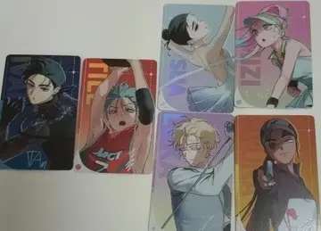 에이리언 스테이지 alien stage 트레이딩 카드 카드 6장 세트