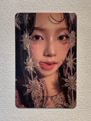 aespa Armageddon 카리나 트레이딩 카드