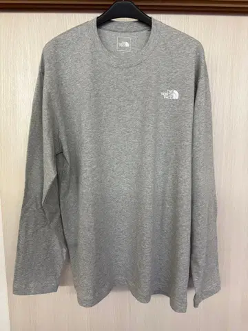 THE NORTH FACE 그레이 롱 슬리브 T셔츠