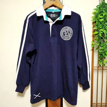 럭비 셔츠 피케 셔츠 긴팔 브룩라디 레어 영국 브리튼