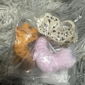 생물대도감 소프트 비닐 컬렉션 레오파와 크레스 3종