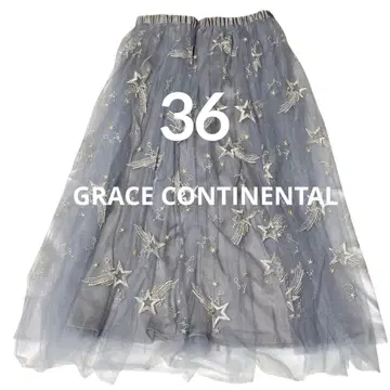 정가 49,500엔 그레이스 콘티넨탈 샤이니 스타 튤 SK 36