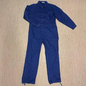 80s G.WAHLER 독일 워크 올인원 츠나기 네이비