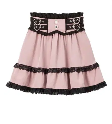 [ DearMyLove ] 하이웨스트 프릴 티어드 프릴 스커트