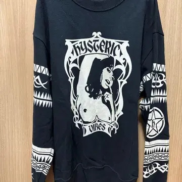 HYSTERIC 그래픽 프린트 맨투맨