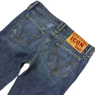 돌체앤가바나 ICON 데님 팬츠 플레어 팬츠