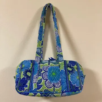 베라 브래들리 미니 보스턴 숄더백 파랑 그린