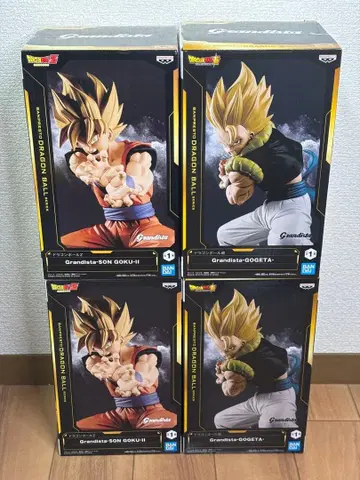 드래곤볼 Grandista 피규어 4체 세트 손오공 오지터