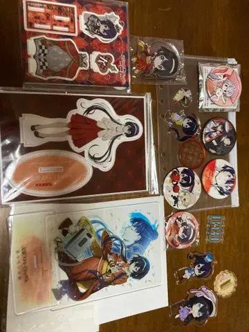 문호 스트레이독스 이즈미 쿄카 아크릴 스탠드 캔뱃지 세트