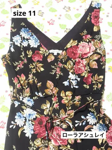 LAURA ASHLEY 꽃무늬 원피스 M~L