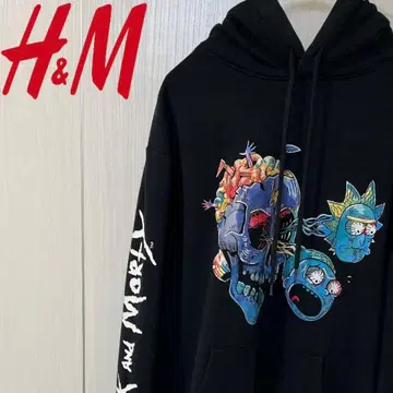 H&M 릭 앤 모티 후드티