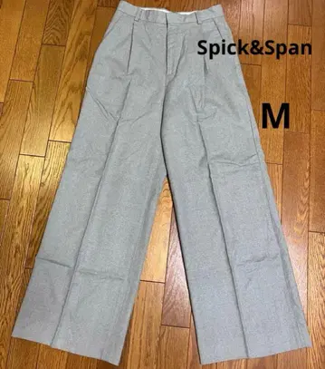 [ 새상품급 ] Spick&Span 슬랙스 와이드 팬츠 38 M