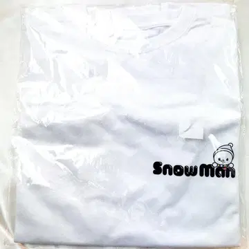 새상품 개봉만 Snow Man T셔츠 로고ver. Snow World