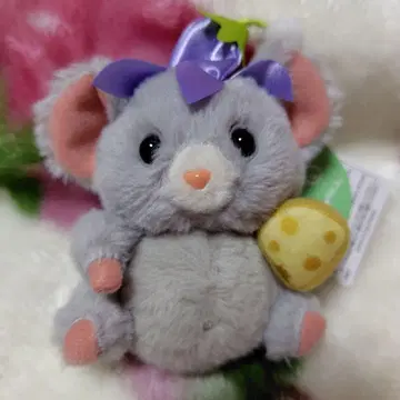 판타지 스프링스 치즈 봉제 인형 참 디즈니씨