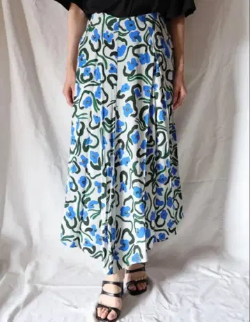 Christian Wijnants FLOWER PRINT SKIRT