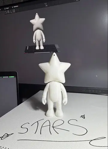 Stars 3D 프린트 소체 피규어 아트토이 커스텀 베이스