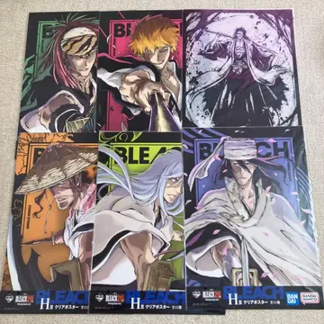 BLEACH 클리어 포스터 6장 세트