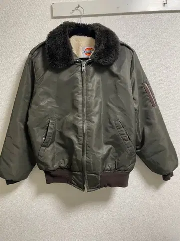 레어 80s Dickies B-15 타입 디자이너 보아 안감