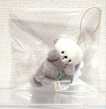 니코야마 포케 푸카푸카 라코 콤부 미니백 봉제 인형 모카