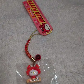 호쿠리쿠 한정판 헬로키티 게 스트랩