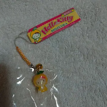 시즈오카 한정판 헬로키티 시즈오카 귤 스트랩