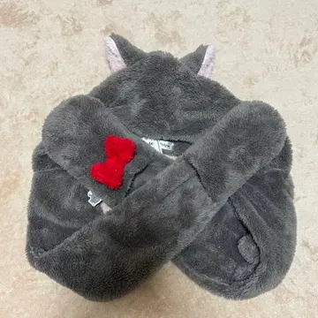 택 포함 새상품 디즈니 벨리오즈 팬캡 머플러캡