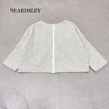 비어즐리프 노카라 자켓(F) 트위드 고급 집업 오피스