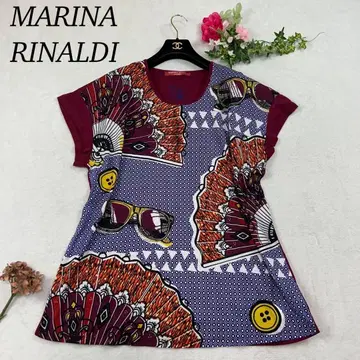 J752 미사용 새상품 XL 마리나 리날디 티셔츠 여성용