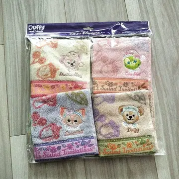 더피 미니 타월 4개 세트