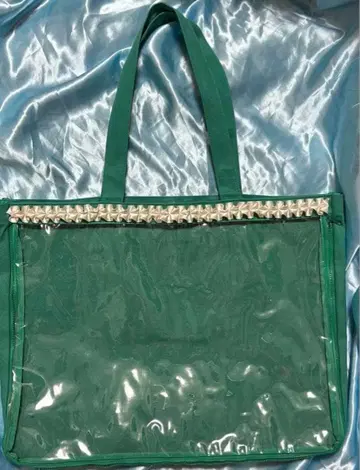 이타백 그린 A3 토트