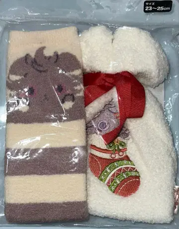 포켓몬 니스퍼 복슬복슬 미들 양말 & 복조리