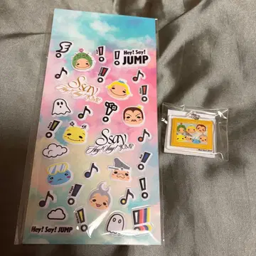 Hey! Say! JUMP Ssay 혜택 메지루시 참과 씰 세트