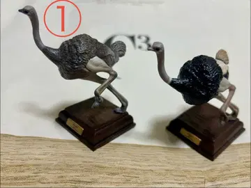 1 네이처 테크니컬러 사바나 타조 수컷&암컷 세트 피규어