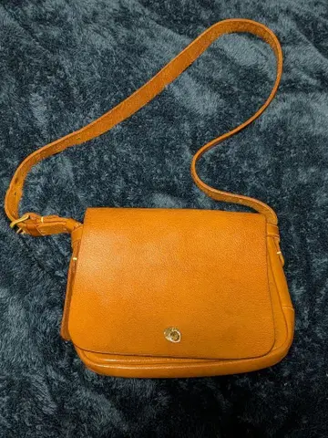 BEAMS x SLOW 빔즈 레트로풍 숄더백 가죽백