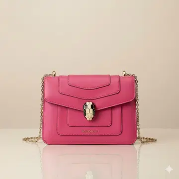 Bulgari 핑크 숄더백