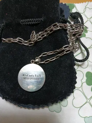 ROTAR SPEED CLUB 네잎클로버 펜던트 목걸이