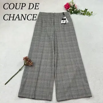 J759 미사용 새상품 L 쿠 드 샹스 슬랙스 그레이 여성용