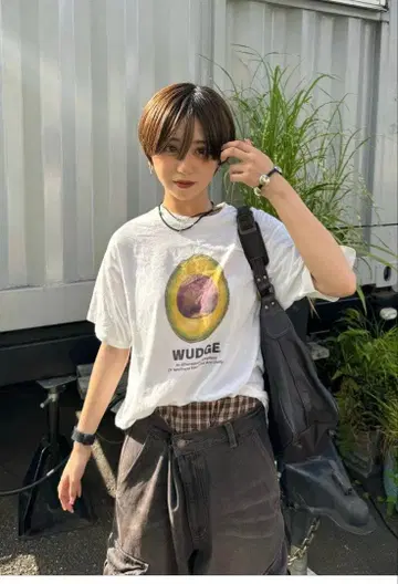WUDGEBOY 아보카도 T셔츠