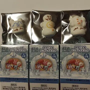 BT21 눈사람 랜덤 마스코트 RJ CHIMMY SHOOKY