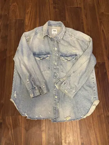 [ ZARA ] 데님 자켓 XL