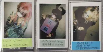 흠집 kizu 쿄우스케 과거 폴라로이드 3장 세트