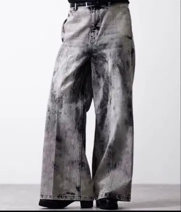 [ CLEL ] 빈티지 디자인 플레어 데님 팬츠 XS