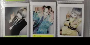 흠집 kizu 쿄스케 과거 폴라로이드 3장 세트