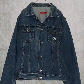 도날드슨 디즈니 미키 자수 데님 자켓 DONALDSON