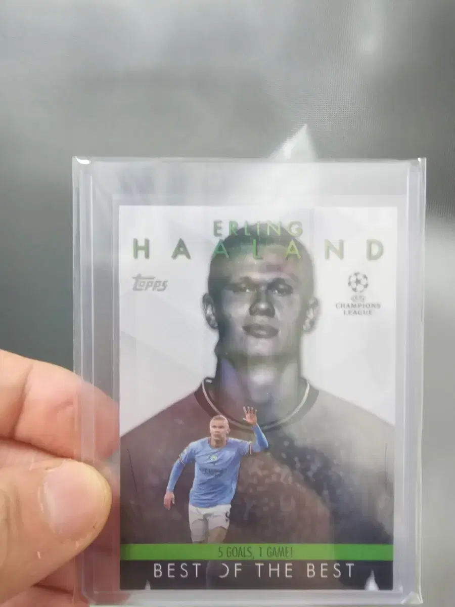 노르웨이 Topps 홀란드 선수 카드 BEST OF THE BEST