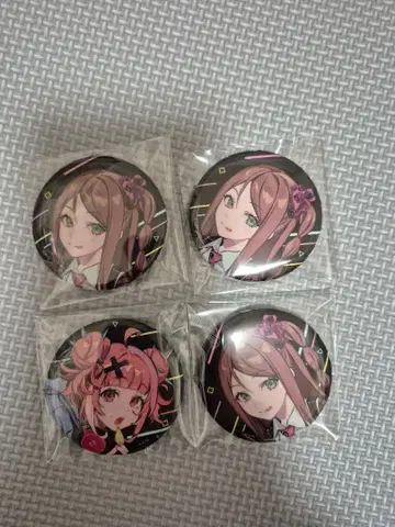 EX 게이머즈 사사키 사키 아카바네 요코 캔뱃지