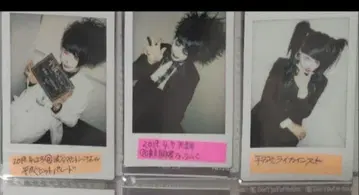 흠집 kizu 쿄스케 과거 폴라로이드 3장 세트